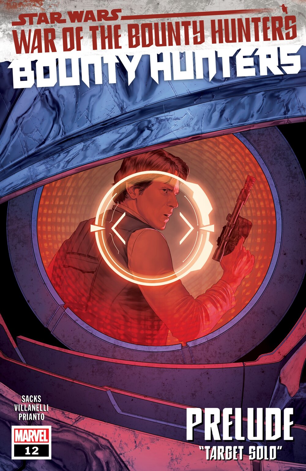 STAR WARS: BOUNTY HUNTERS #12&nbsp;  Written by ETHAN SACKS&nbsp;  Art by PAOLO VILLANELLI&nbsp;  Cover by MATTIA DE IULIS  On Sale 5/19