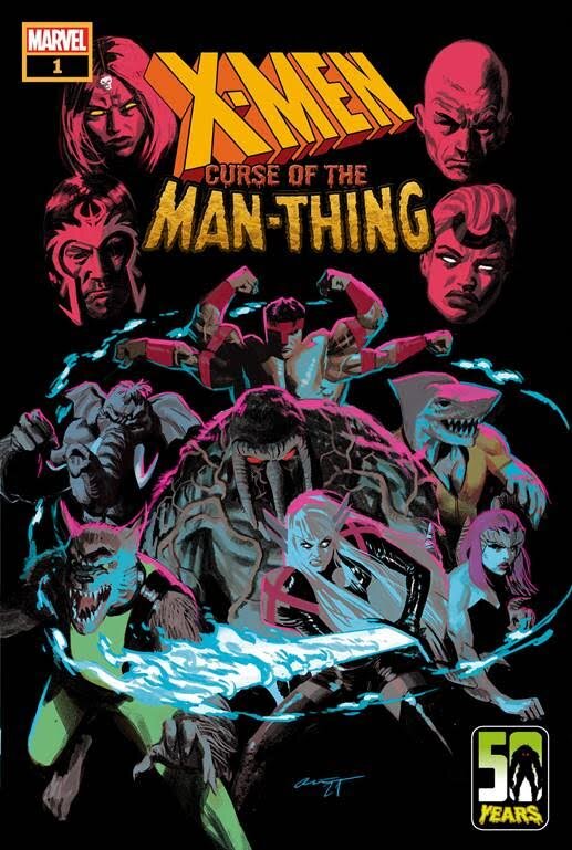 AVENGERS: CURSE OF THE MAN-THING #1 (JAN210641)  Written by STEVE ORLANDO&nbsp;  Art by FRANCESCO MOBILI&nbsp;  Cover by DANIEL ACUÑA&nbsp;  On Sale 3/31/21  &nbsp;  SPIDER-MAN: CURSE OF THE MAN-THING #1 (FEB210573)  Written by STEVE ORLANDO  Art by MARCO FAILLA&nbsp;  Cover by DANIEL ACUÑA  On Sale 4/28/21  &nbsp;  X-MEN: CURSE OF THE MAN-THING #1  Written by STEVE ORLANDO  Art by ANDREA BROCCARDO  Cover by DANIEL ACUÑA  On sale 5/5/21