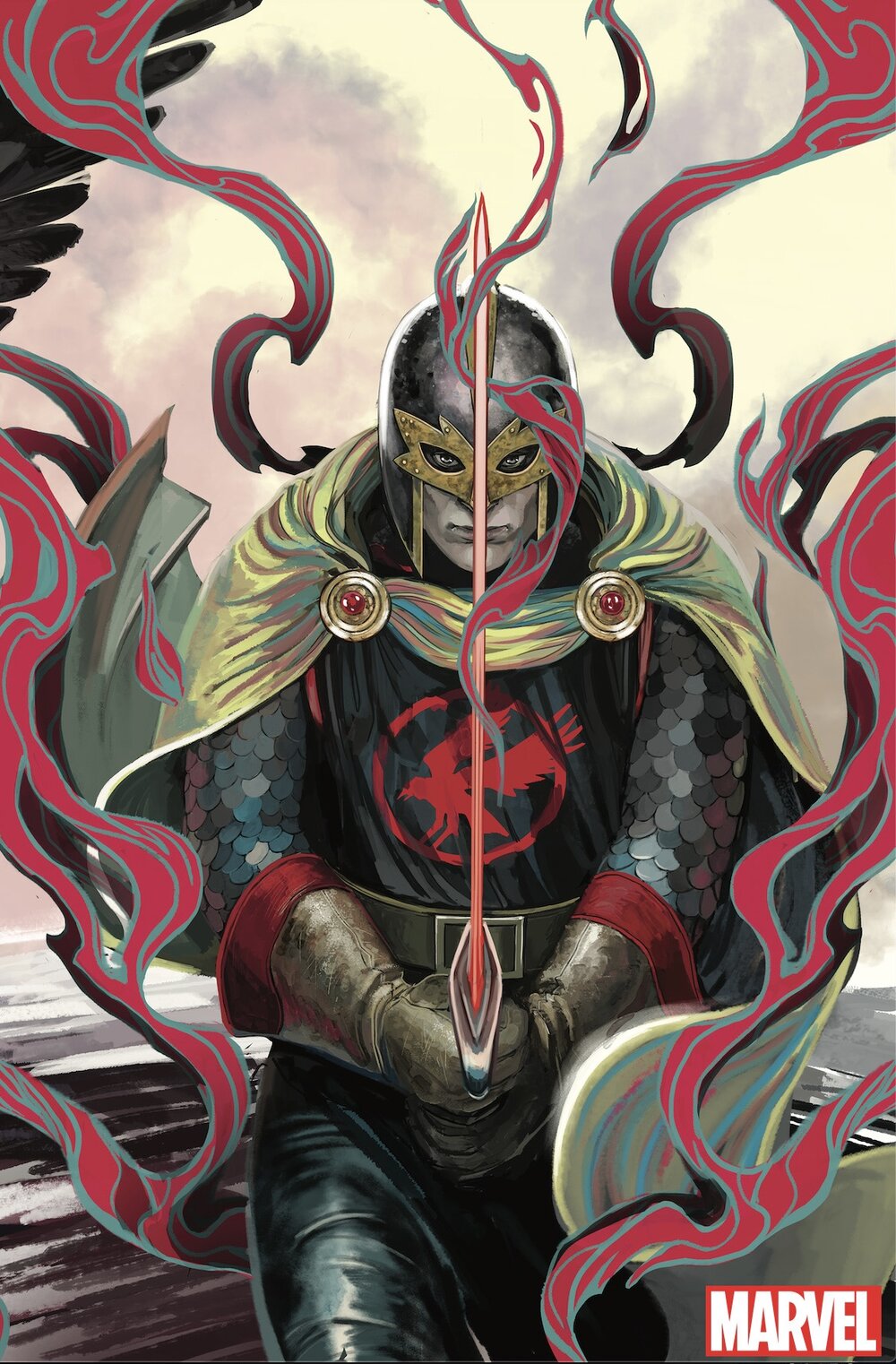 CURSE OF THE EBONY BLADE #3 (OF 5)&nbsp;  Written by SIMON SPURRIER&nbsp;  Art by SERGIO DÁVILA&nbsp;  Cover by IBAN COELLO  Legend of the Black Knight Variant Cover by STEPHANIE HANS&nbsp;  On Sale 5/19