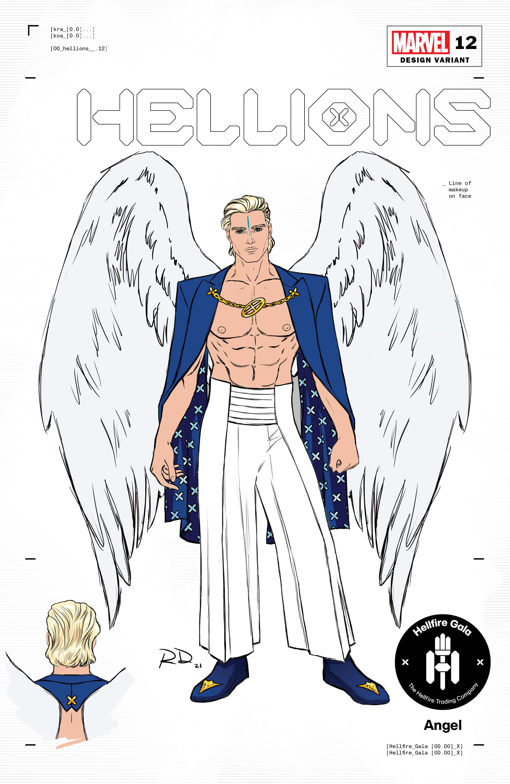 Fashion Collides with Mutantkind in X-Men's Hellfire Gala! 6 HELLIONS2020012 Dauterman HellfireGalaDesign
