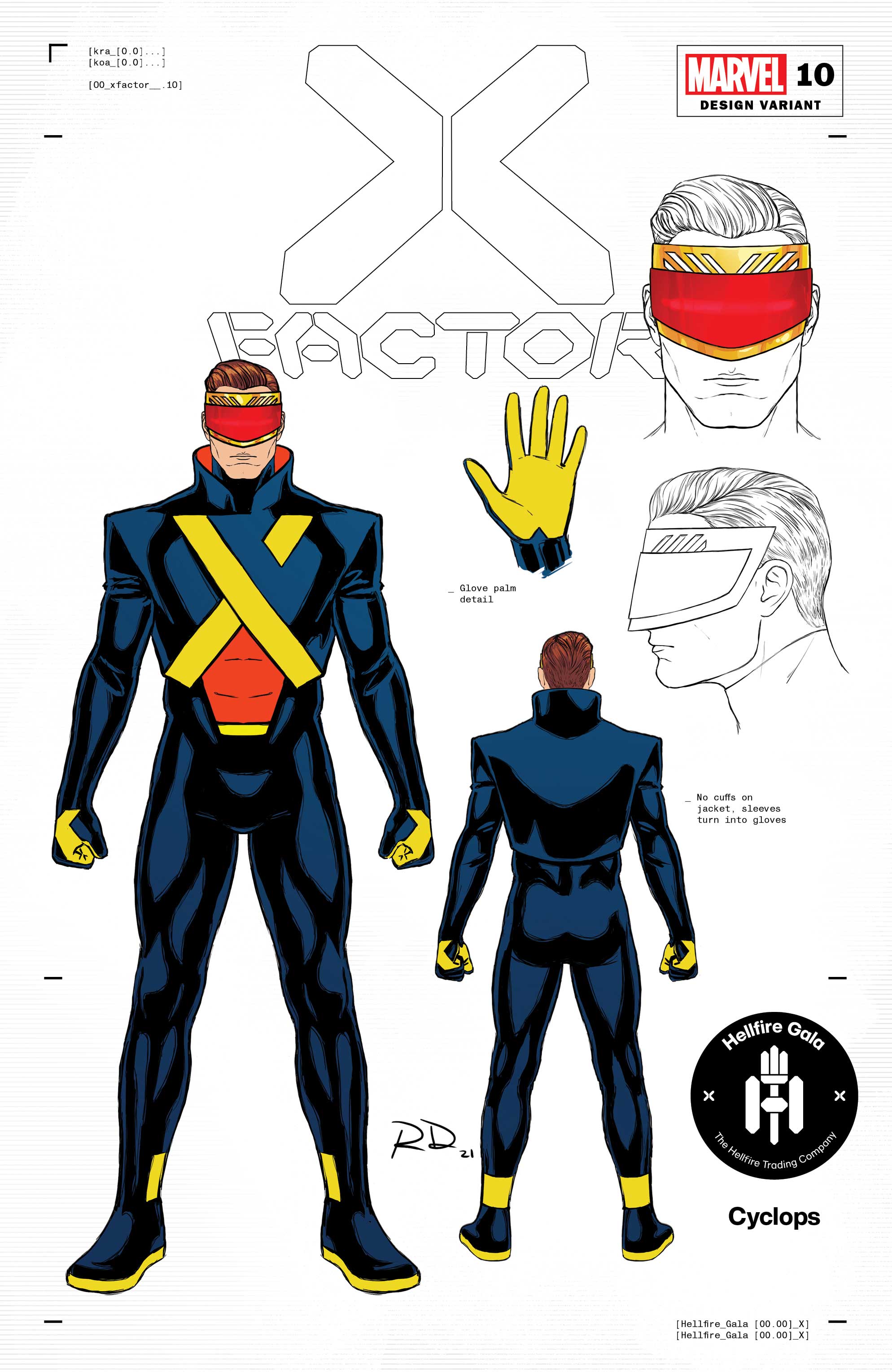 Fashion Collides with Mutantkind in X-Men's Hellfire Gala! 14 XFACT2020010 Dauterman HellfireGalaDesign
