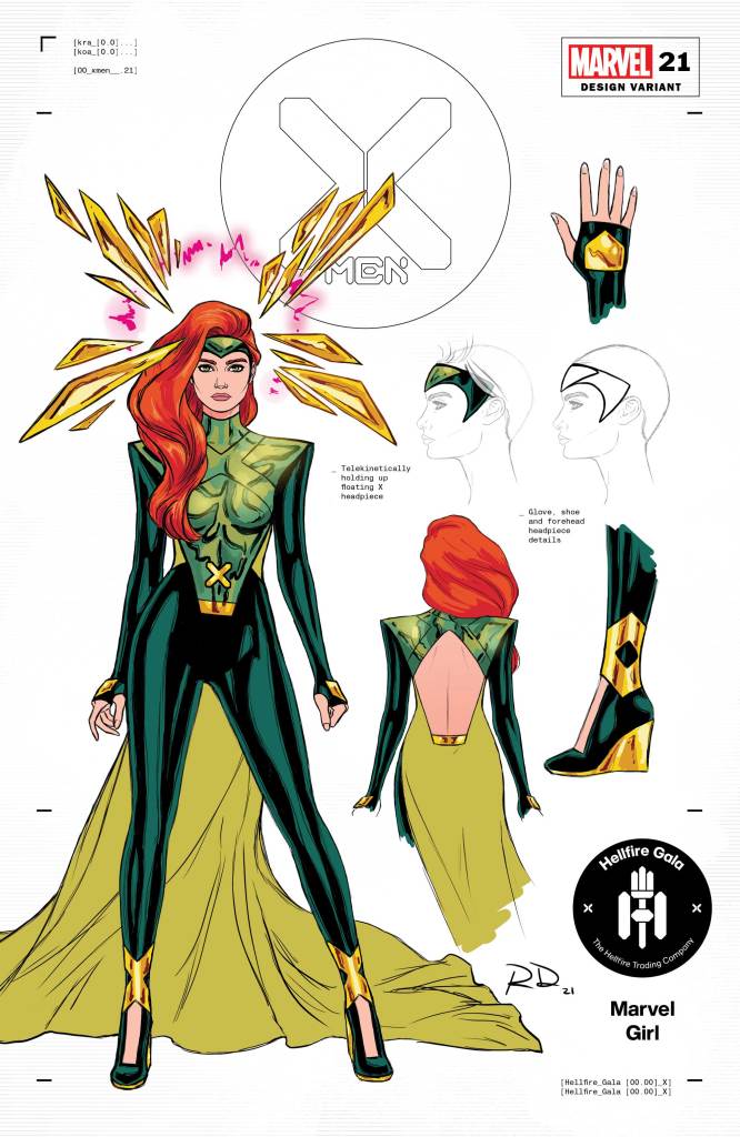 Fashion Collides with Mutantkind in X-Men's Hellfire Gala! 16 XMEN2019021 Dauterman HellfireGalaDesign