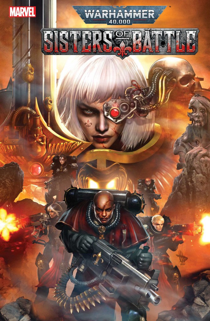 SURVIVE THE GRIM DARKNESS OF THE FAR FUTURE WITH THE SISTERS OF BATTLE IN MARVEL COMICS’ NEW WARHAMMER 40,000 SERIES! 4 img 2139