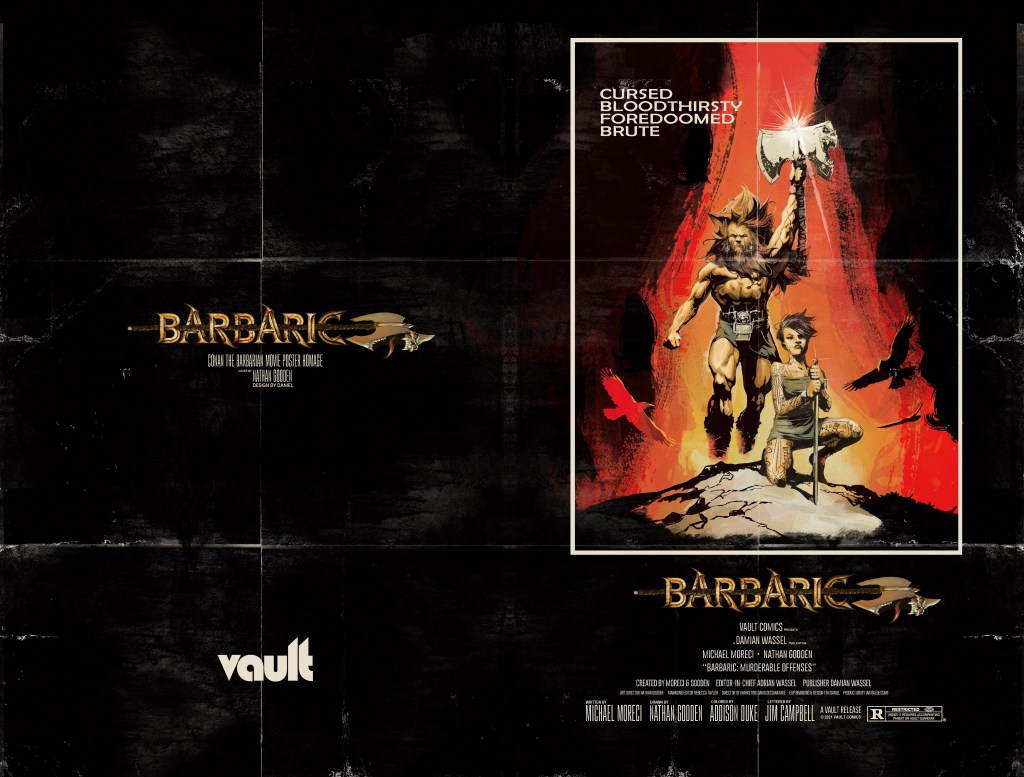 BARBARIC #1 Foil Movie Poster Variant