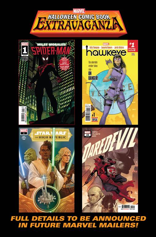 Marvel Halloween comic book extravaganza