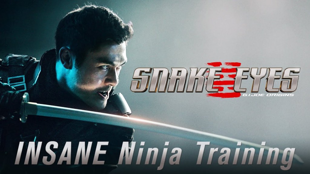 New SNAKE EYES Insane Ninja Training Featurette 4 SNAKE EYES Insane Ninja Training Featurette