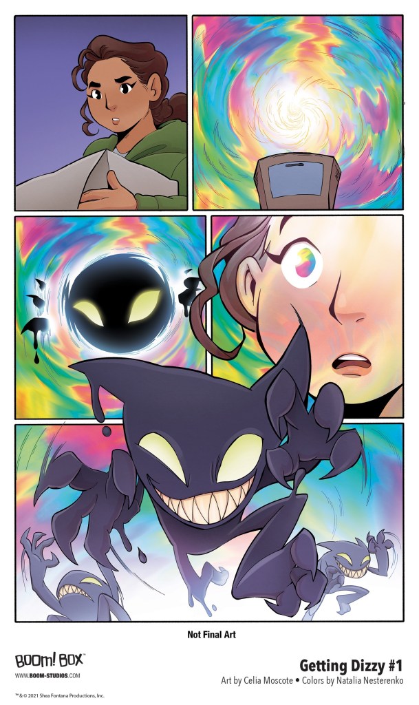 Shea Fontana and Celia Moscote are GETTING DIZZY with BOOM! Studios 8 60da68fa 8851 5203 e914 f2fd01ea9d95