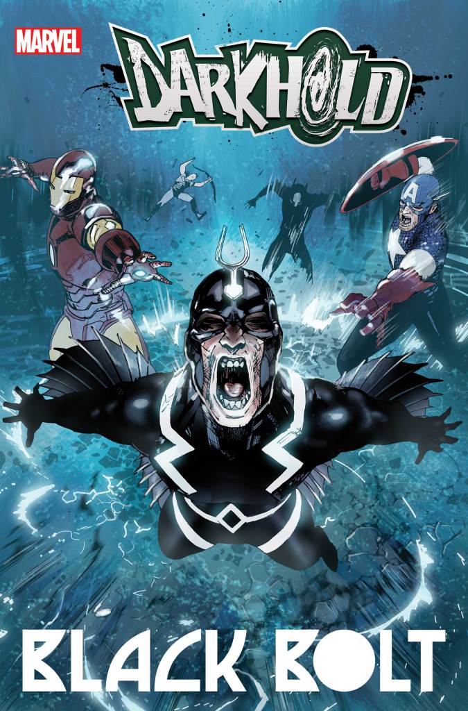 MADNESS IS UNLEASHED ON MARVEL HEROES IN DARKHOLD WASP AND DARKHOLD BLACK BOLT 7 DARKHOLDBLKBOLT2021001 cvr