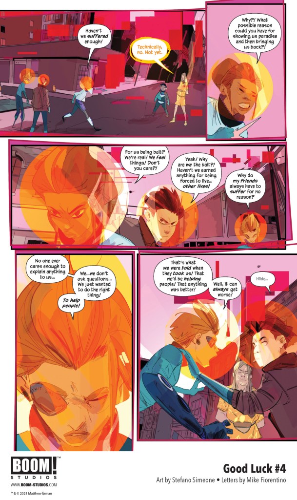 Your First Look at GOOD LUCK #4 From BOOM! Studios 11 f54eaa61 f387 fdc4 8c8c e6345faeab11