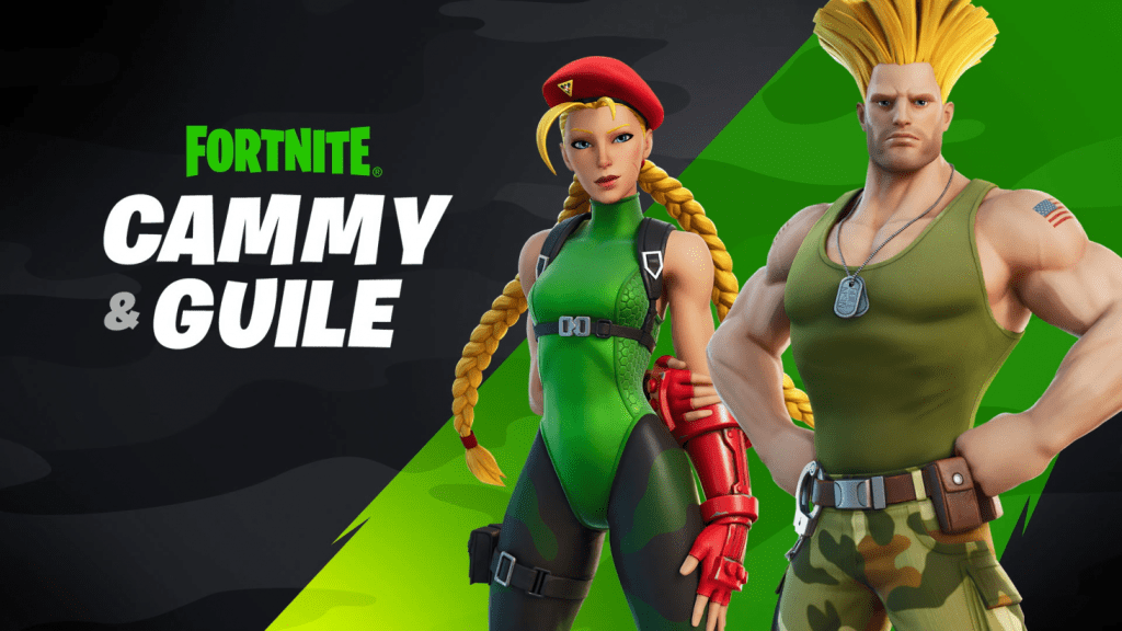 Street Fighter Cammy and Guile Are Dropping Into Fortnite