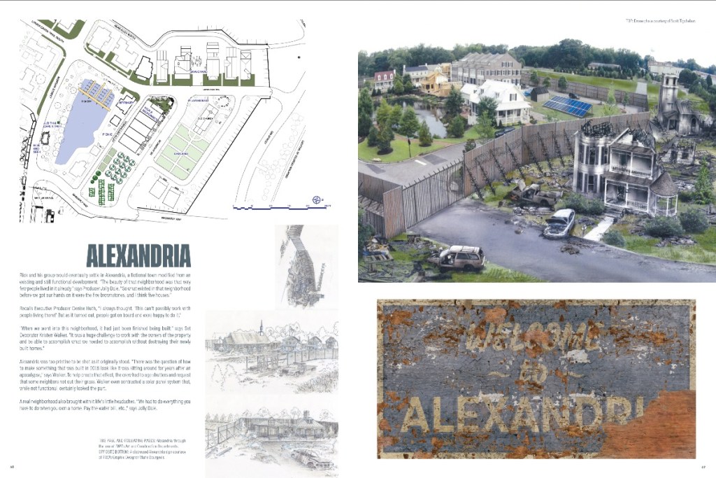 DISCOVER THE SECRETS OF ALEXANDRIA IN ALL-NEW LOOK INSIDE THE ART OF AMC’S THE WALKING DEAD UNIVERSE 12 465dacaa a5d8 2d3a 67a1 85cf207ddd6b