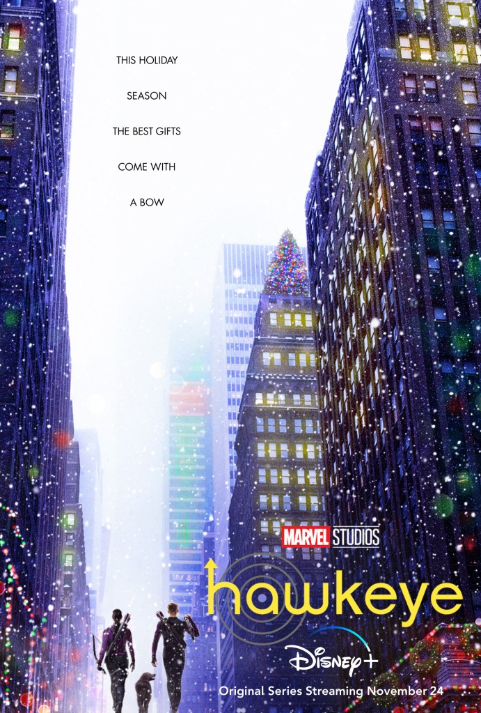 Marvel HAWKEYE Series Trailer Sees Clint Barton and Kate Bishop in Holiday Action
