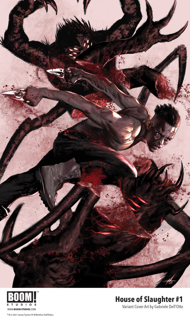 HOUSE OF SLAUGHTER #1 Variant Cover by Gabriele Dell’Otto