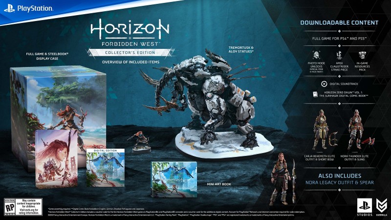 Horizon Forbidden West Different Editions Revealed
