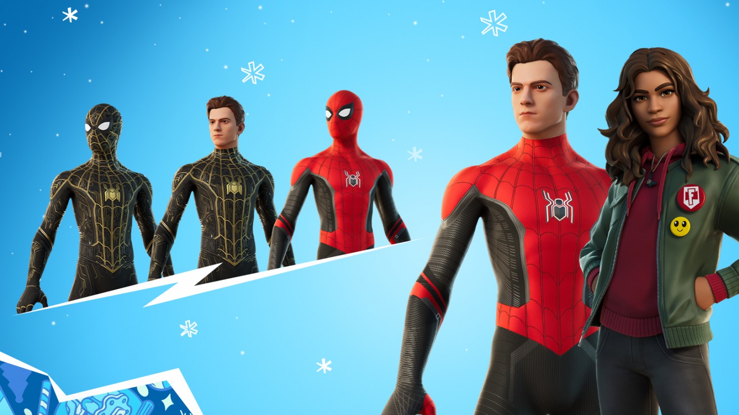 FORTNITE 2021 WINTERFEST Is Now Live With Spider-Man and MJ From No Way Home Joining The Item Shop
