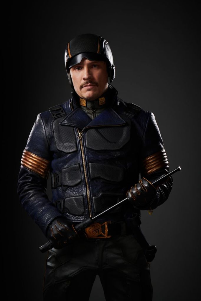 First Image of Nick Wechsler As Blue Hawk In THE BOYS Season 3