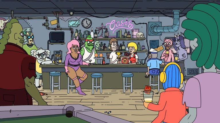 Animated Series DOOMLANDS Bringing A Post-Apocalyptic Mobile Pub To Roku Channel