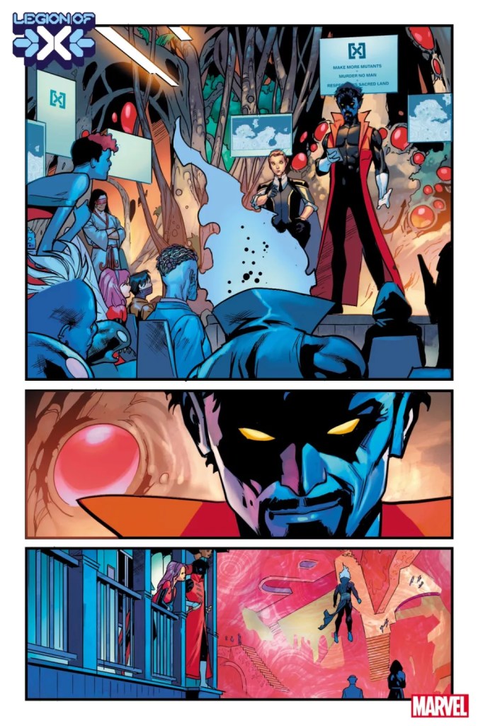 A First Look at Krakoa's Peacekeeping Team in Legion of X #1