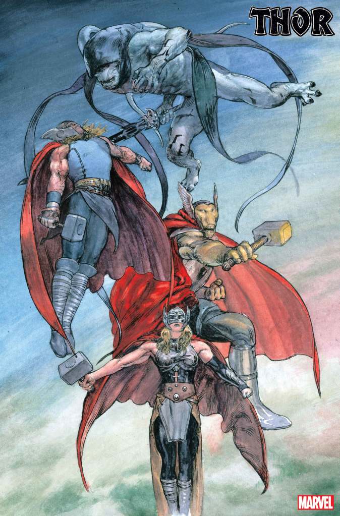 Thor's Greatest Writers and Artists Return For Thor's 750th Issue. 