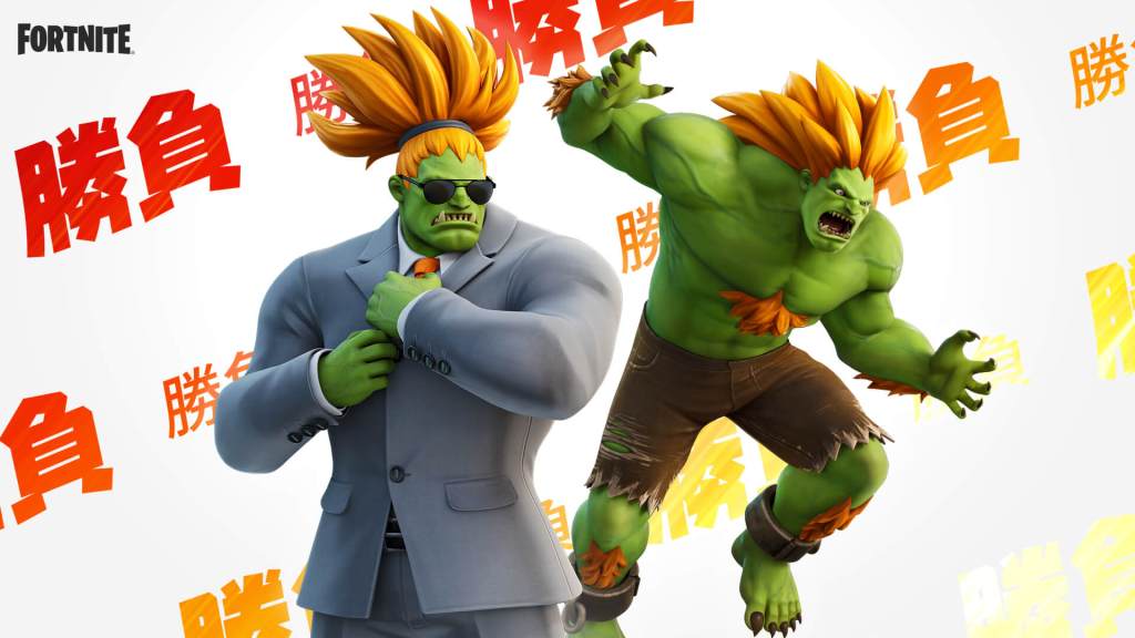 Blanka and Sakura Join Fortnite