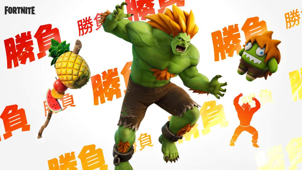 Blanka and Sakura Join Fortnite