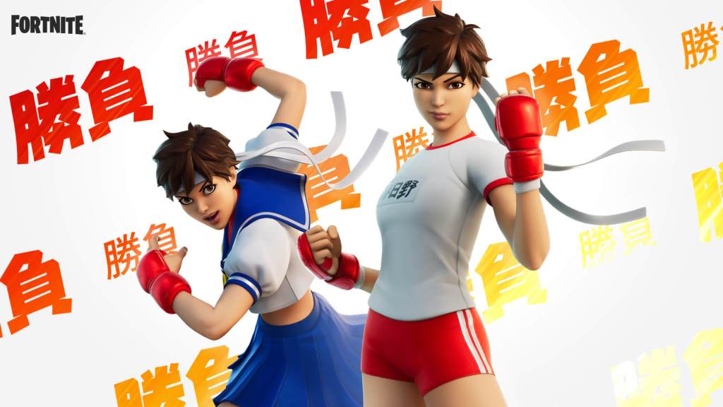 Blanka and Sakura Join Fortnite