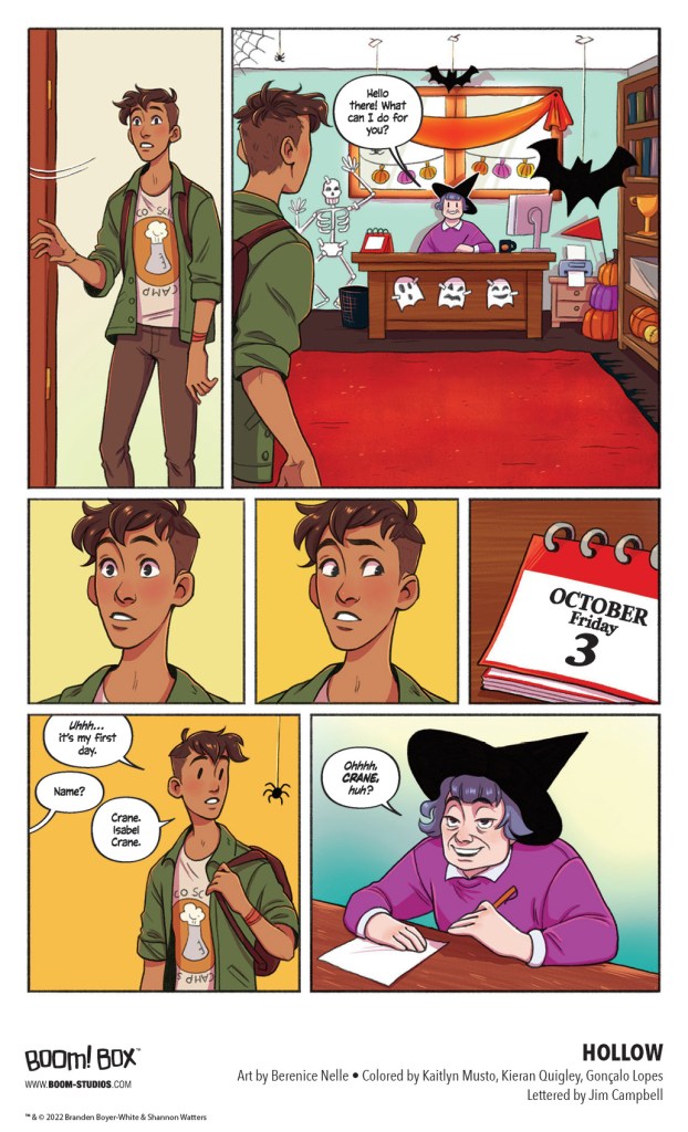 First Look at Graphic Novel Hollow 