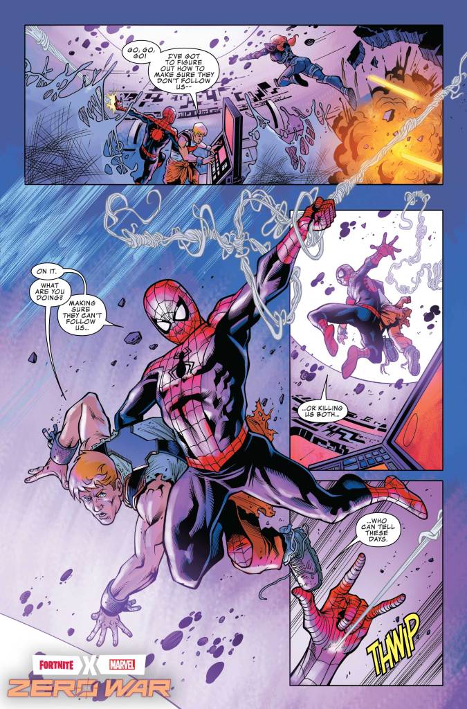 First Look at Fortnite X Marvel: Zero War #1