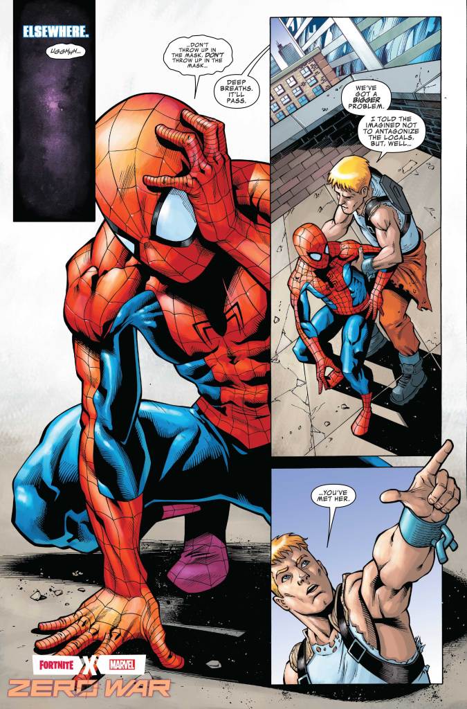 First Look at Fortnite X Marvel: Zero War #1