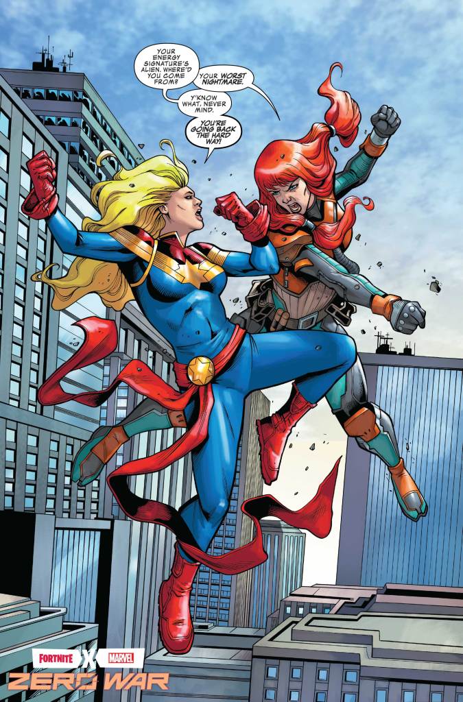 First Look at Fortnite X Marvel: Zero War #1