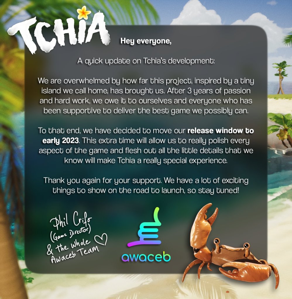 Tchia: Highly-Anticipated Indie Game Delayed to Early 2023