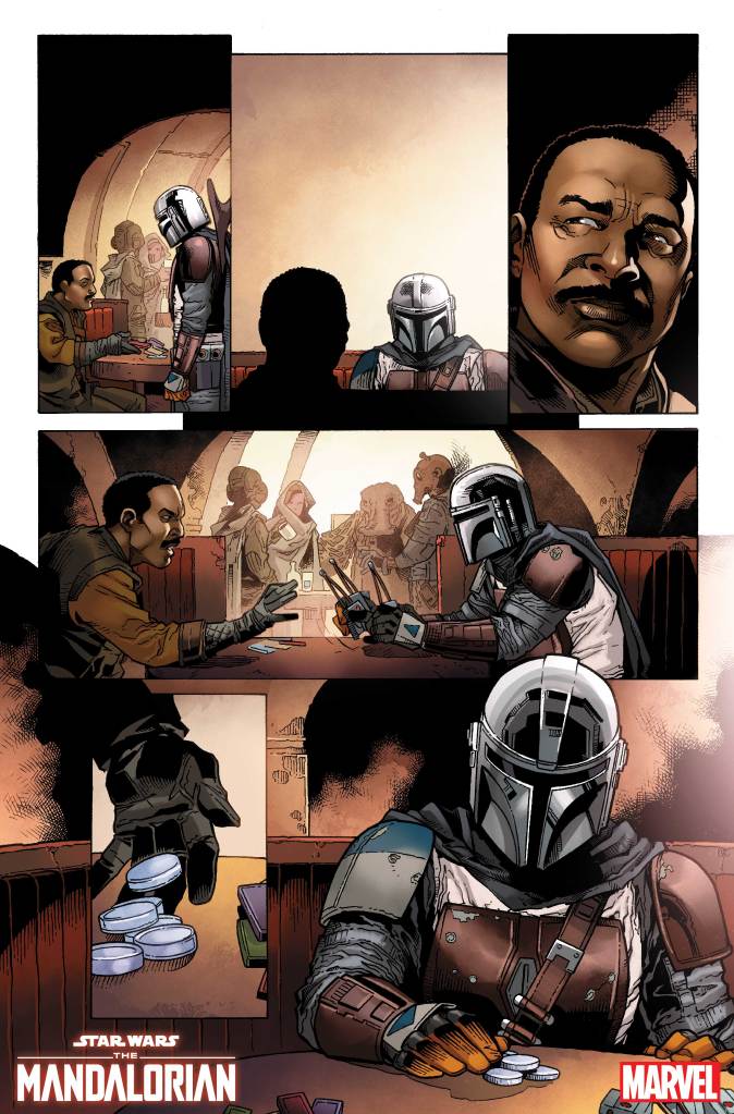 Marvel Reveals First Look at Star Wars: Mandalorian #1 Because This is the Way