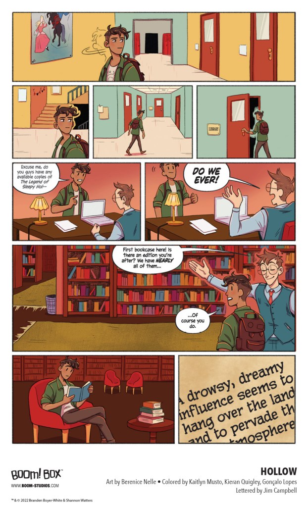 First Look at Graphic Novel Hollow 