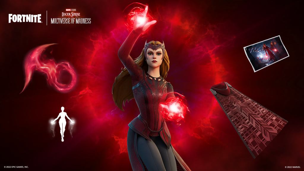 Scarlet Witch Joins Fortnite Just in Time for Doctor Strange in the Multiverse of Madness to Hit Theaters 4 Scarlet Witch Joins Fortnite