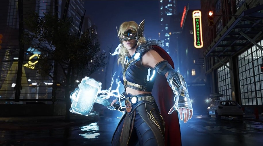 The Mighty Thor Jane Foster Unleashes Asgard's Fury in New Marvel's Avengers Gameplay Videos, Available Today 4 Thor Jane Foster trailer 9