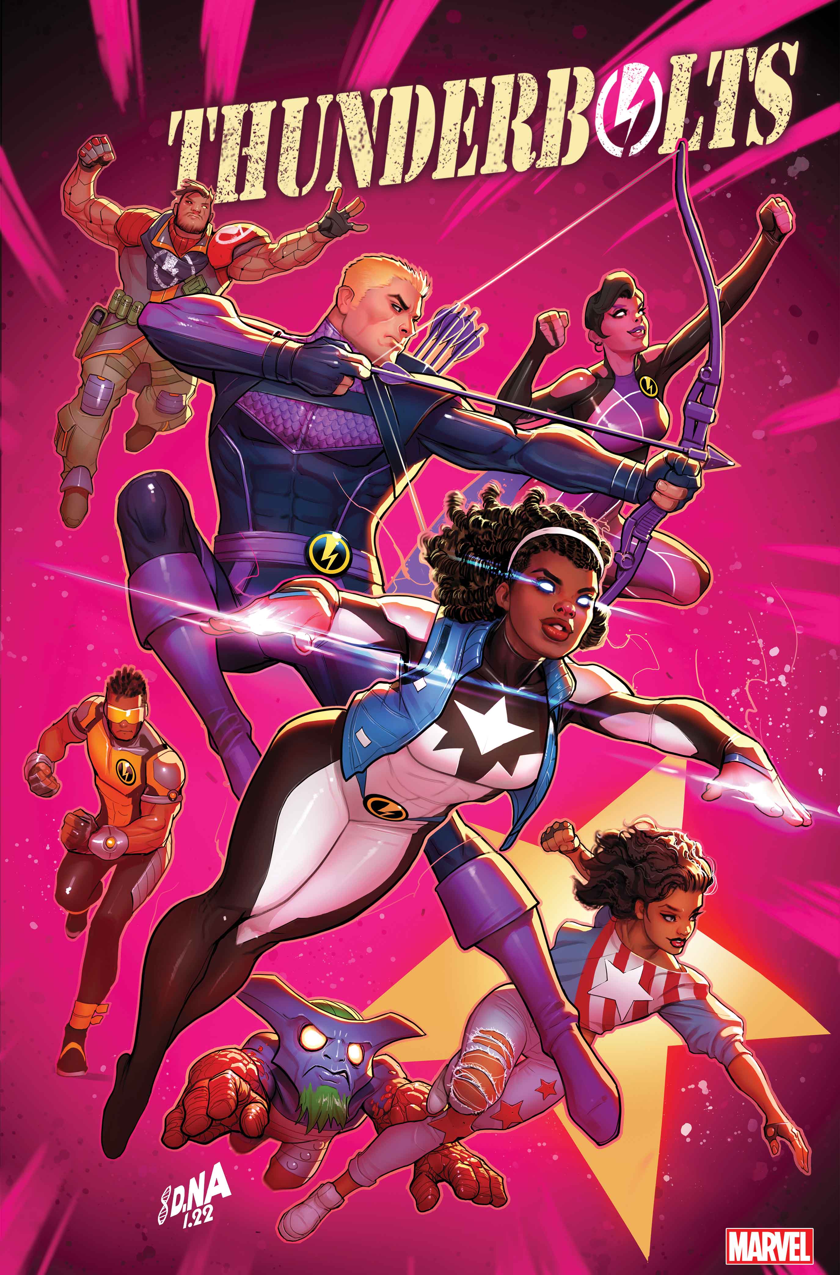 THUNDERBOLTS2022001 Cover Nakayama