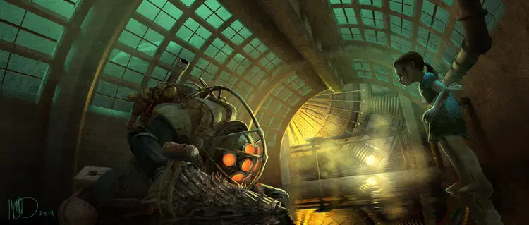 Vamers Geekosphere Artistry Cancelled Bioshock Movie Concepts 02