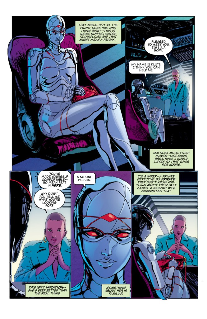 Wiper: John Harris Dunning Breaks Down the Invigorating Universe of their New Noir Sci-Fi Graphic Novel