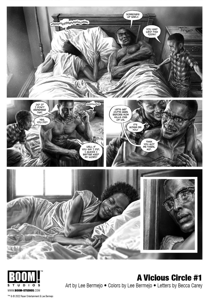 First Look at A Vicious Circle #1 Teases the Starting Point of the Epic Journey Traversing Time and Space