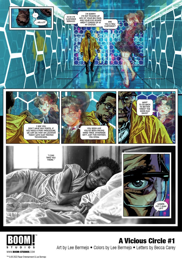 First Look at A Vicious Circle #1 Teases the Starting Point of the Epic Journey Traversing Time and Space