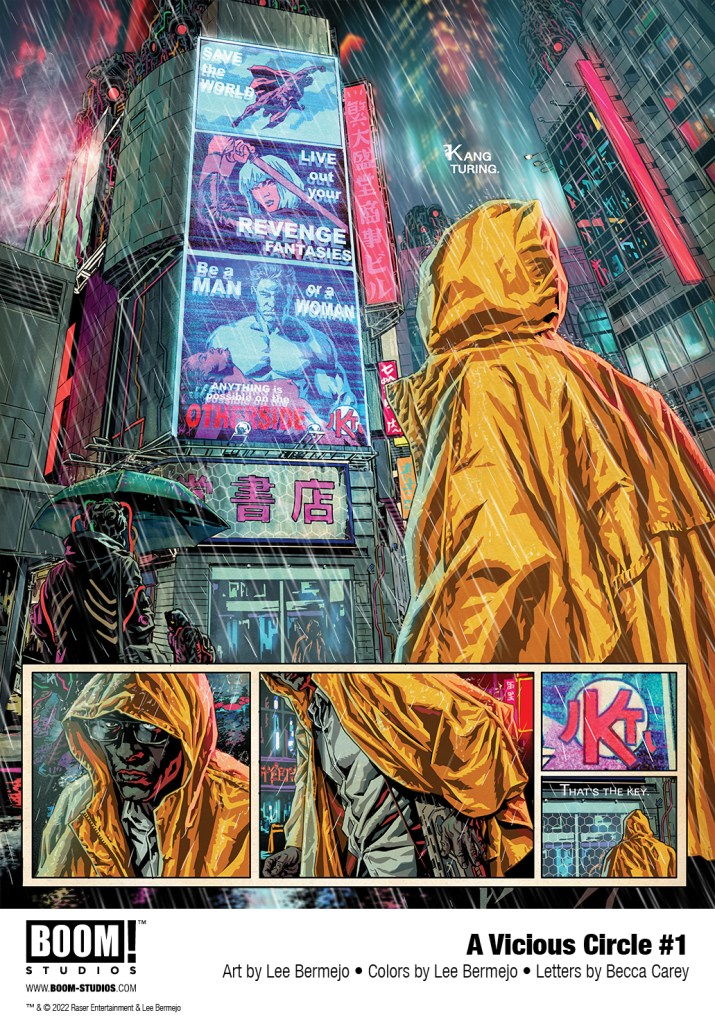 First Look at A Vicious Circle #1 Teases the Starting Point of the Epic Journey Traversing Time and Space