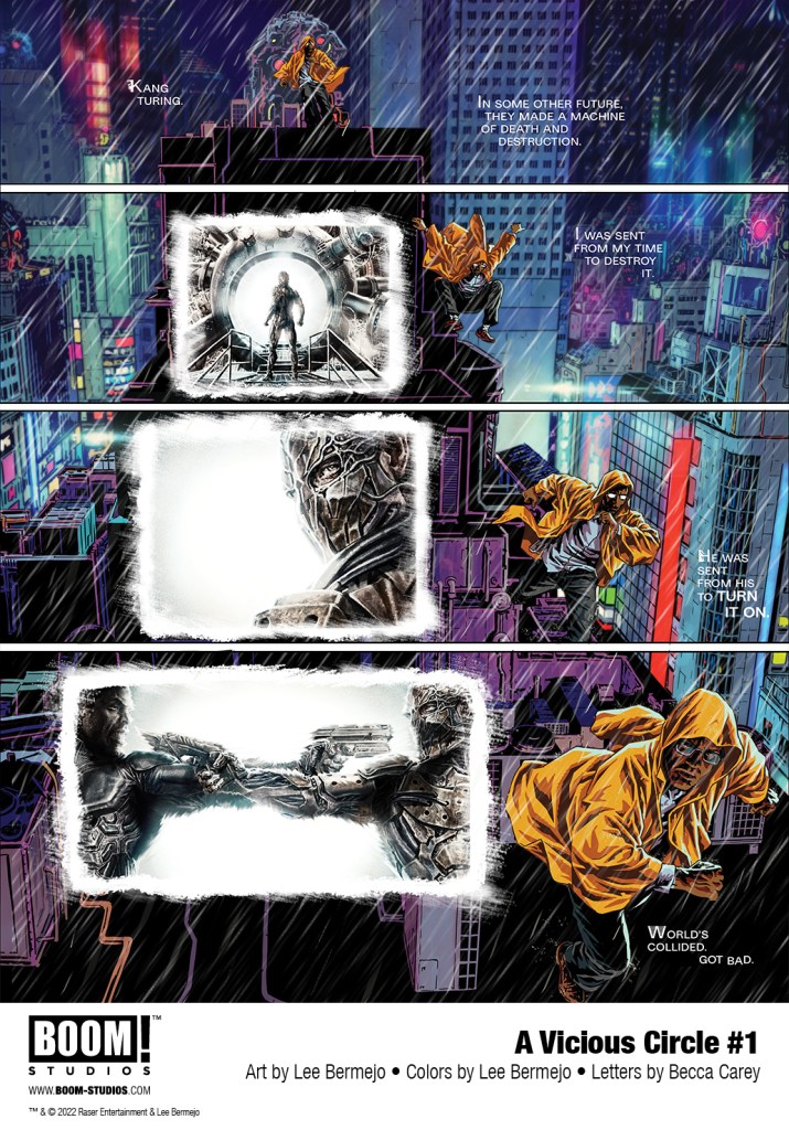 First Look at A Vicious Circle #1 Teases the Starting Point of the Epic Journey Traversing Time and Space