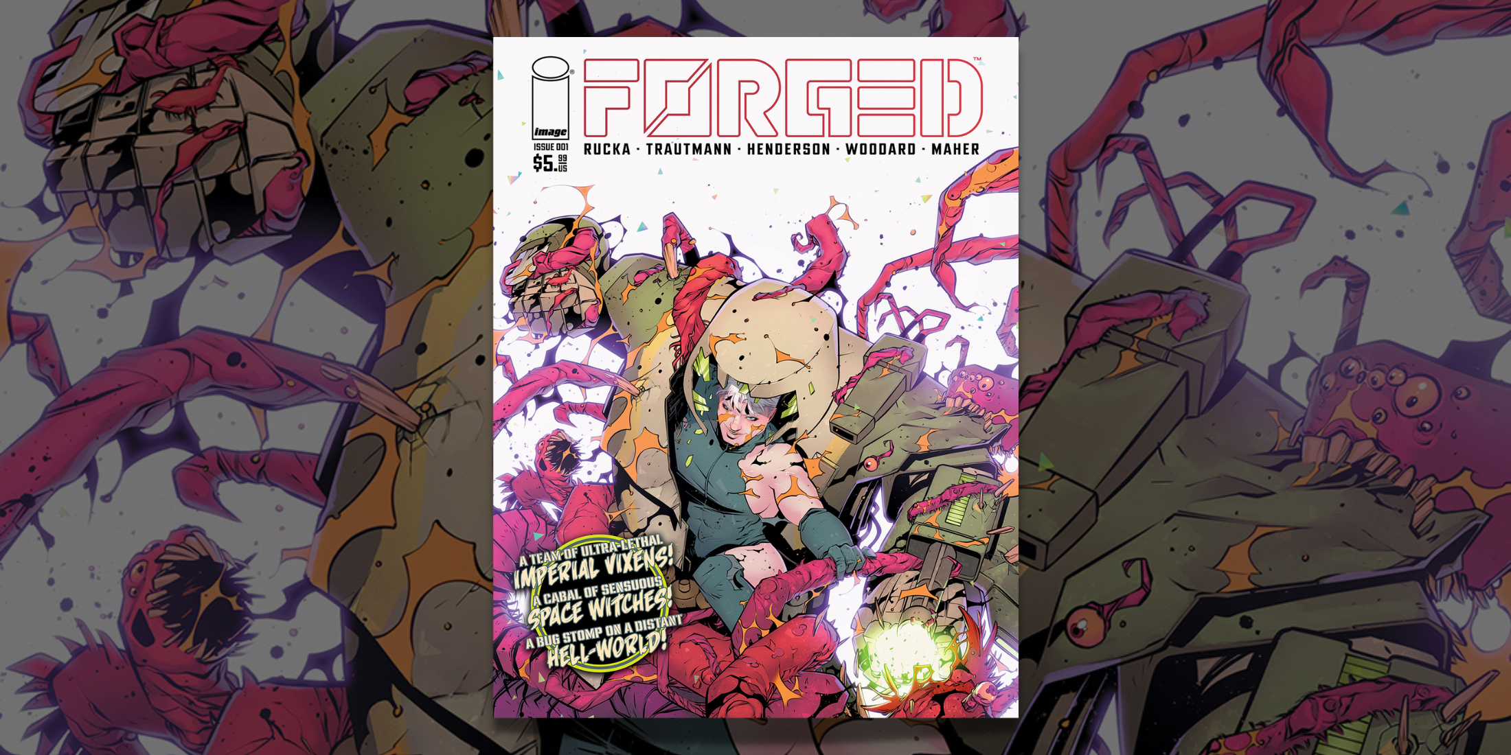 Forged: Rucka and Henderson Team Up for Action-Packed Sci-Fi Series