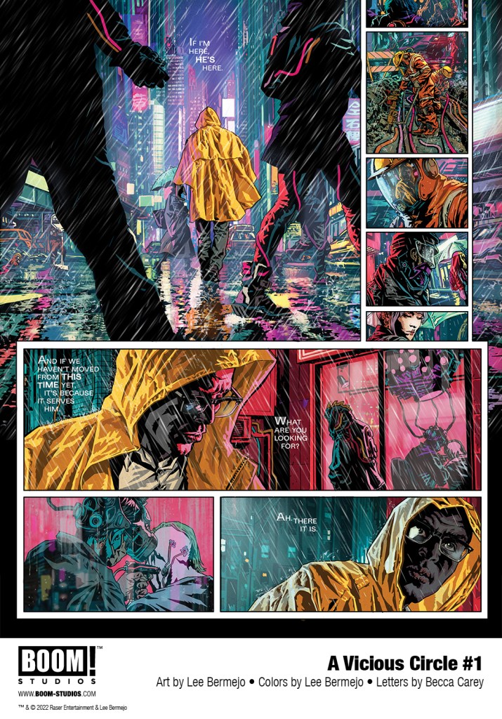 First Look at A Vicious Circle #1 Teases the Starting Point of the Epic Journey Traversing Time and Space