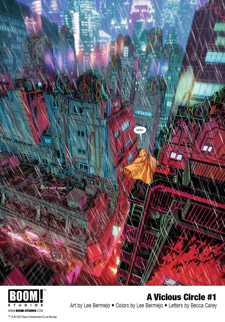 First Look at A Vicious Circle #1 Teases the Starting Point of the Epic Journey Traversing Time and Space