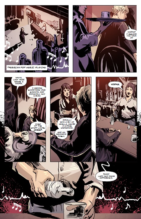 Mixology Noir: Book One - A Comic Book Cocktail Crafted of Stories That is Sure to Mix Well With Readers