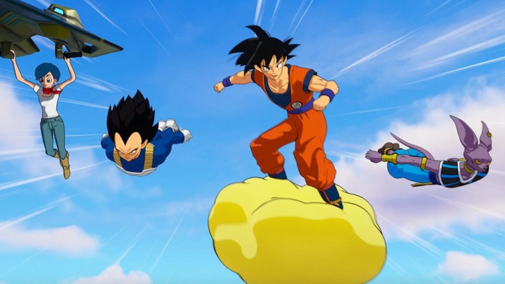 news dragon ball lands on fortnite with characters items in another huge crossover event