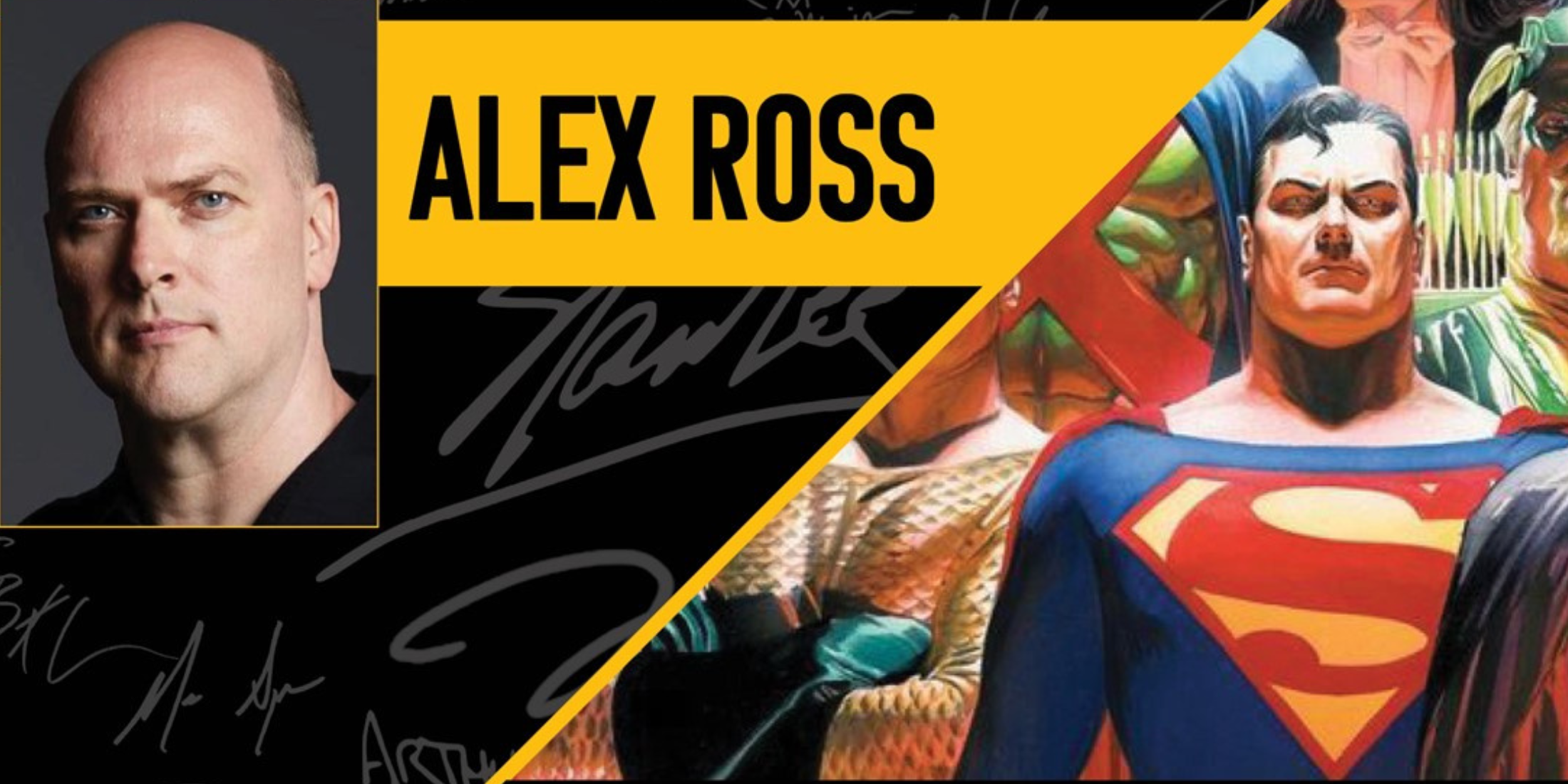 Alex Ross Teams Up with CGC for First-Ever Private Signing