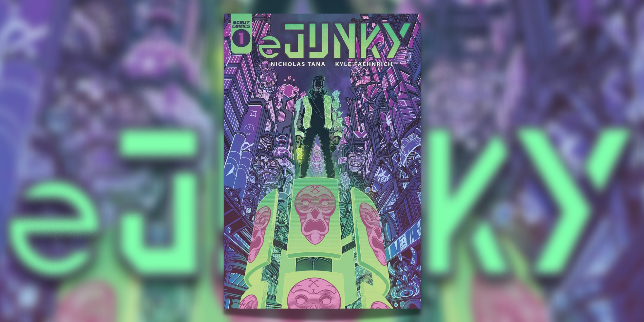 eJUNKY #1: Technology Reigns Supreme in the Sci-Fi Noir Series