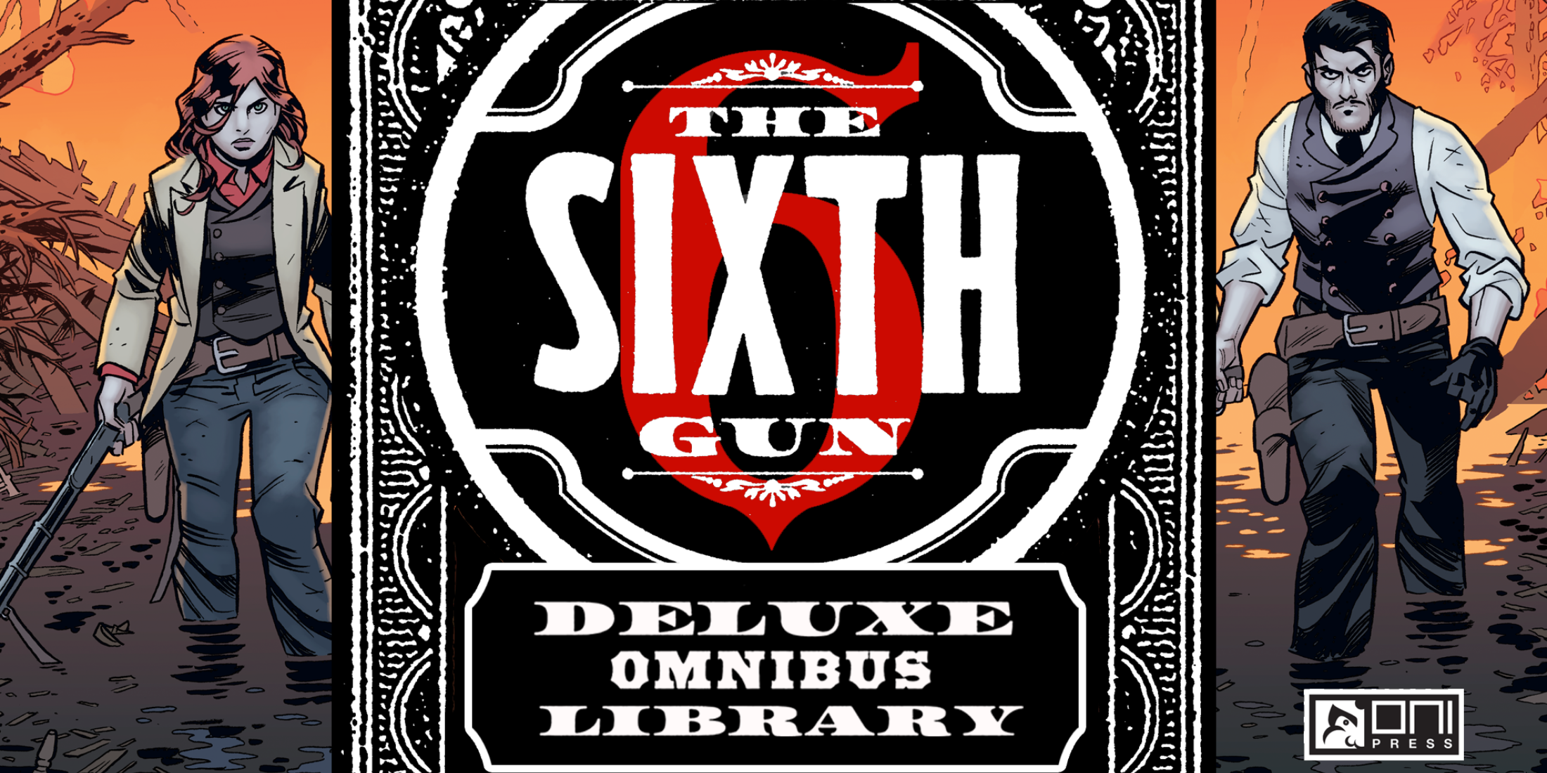 Cullen Bunn and Brian Hurtt's The Sixth Gun Returns with Deluxe Omnibus Library on Kickstarter